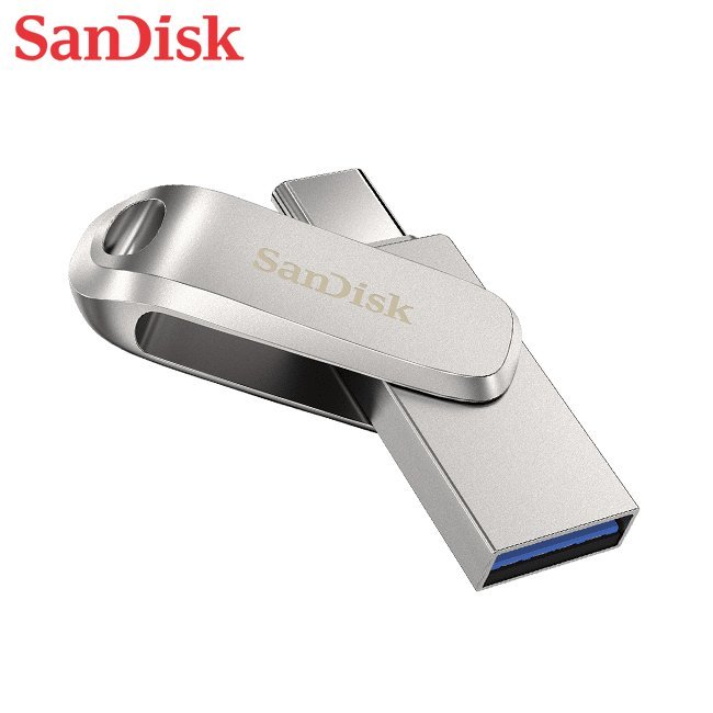 保固公司貨 SanDisk Ultra Luxe 512G Type-C 金屬OTG 隨身碟(SD-DDC4-512G)