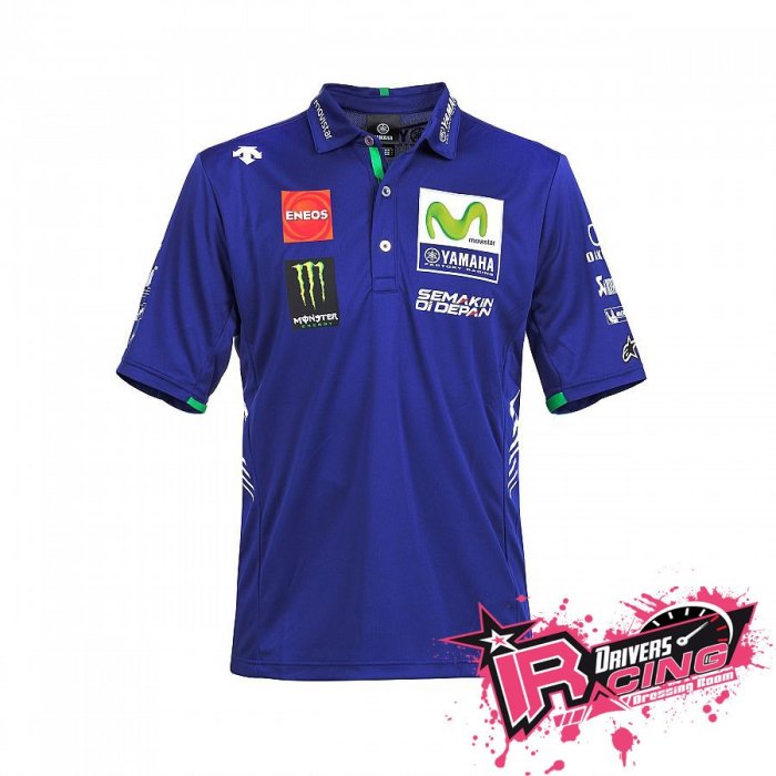 ♚賽車手的試衣間♚ VR46 Rossi Yamaha 2017 Replica Polo 短袖 POLO衫 透氣