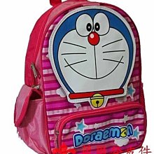 《葳爾登》doraemon小叮噹迷你後背包旅行袋幼童背包兒童書包,迷你登山包幼兒背包4183粉紅L