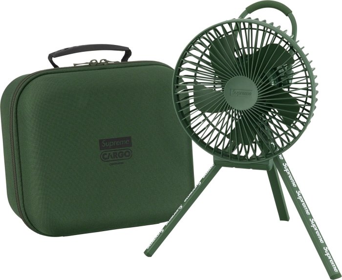 【紐約范特西】預購 SUPREME FW23 CARGO CONTAINER ELECTRIC FAN 小風扇