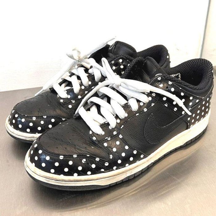 BLACK美中古FRAGMENT x NIKE.JAPAN日本HEAD PORTER限定DOT波點點DUNK