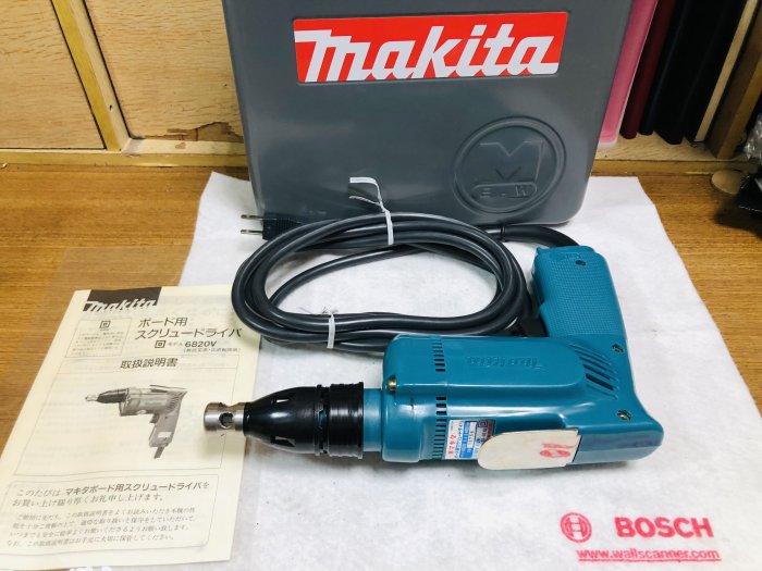 "外匯嚴選" makita 牧田 6820V 電動起子機 自攻螺絲 輕鋼架 石膏板 全新 日本原裝