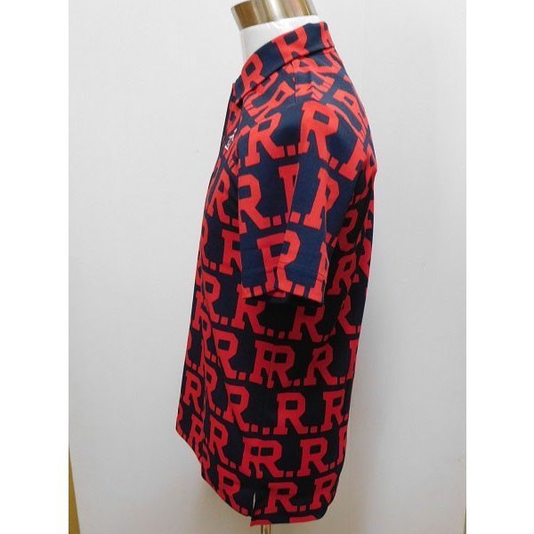 【涉谷GOLF精品】Munsingwear 企鵝牌 最新黑色底紅RR圖案短袖M號    東京直送 歡迎購買