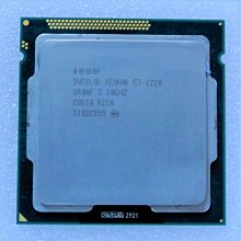 ~ 駿朋電腦 ~ Intel Xeon E3-1220 3.10GHZ 1155腳位CPU 四核心 $800