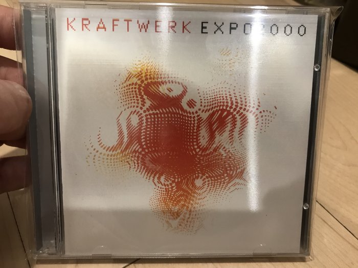 英國盤 EMI 發行立體3D限量封面 KRAFTWERK 電子經典樂團/ EXPO2000