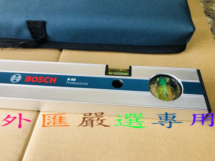 "外匯嚴選" BOSCH 博世 R60 水平尺 GLM80 GLM100C 雷射測距儀專用 可測傾斜角度 全新公司貨