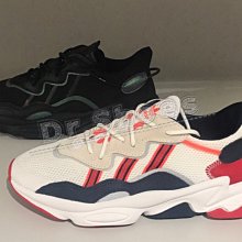 【Dr.Shoes】Adidas Ozweego 男鞋 反光 復古 透氣 休閒運動 老爹鞋 白EH3215黑FU6845