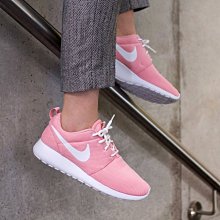 南◇現 Nike Roshe Run One 511882-610 Pink 淺粉白色 健走 慢跑 運動鞋 粉紅色 白勾