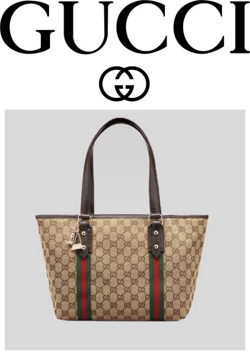 真品 GUCCI 經典綠紅綠 大款 公仔包 老花水餃包 A4公事包 單肩揹包 手提肩背包 托特包858 一元起標 有LV