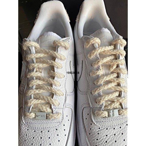 【正品】Nike Air Force 1 Craft White 白 麂皮 CN2873-101潮鞋