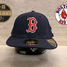 New Era Boston Red Sox Low Profile 59Fifty 波士頓紅襪隊深藍色球員低全封帽