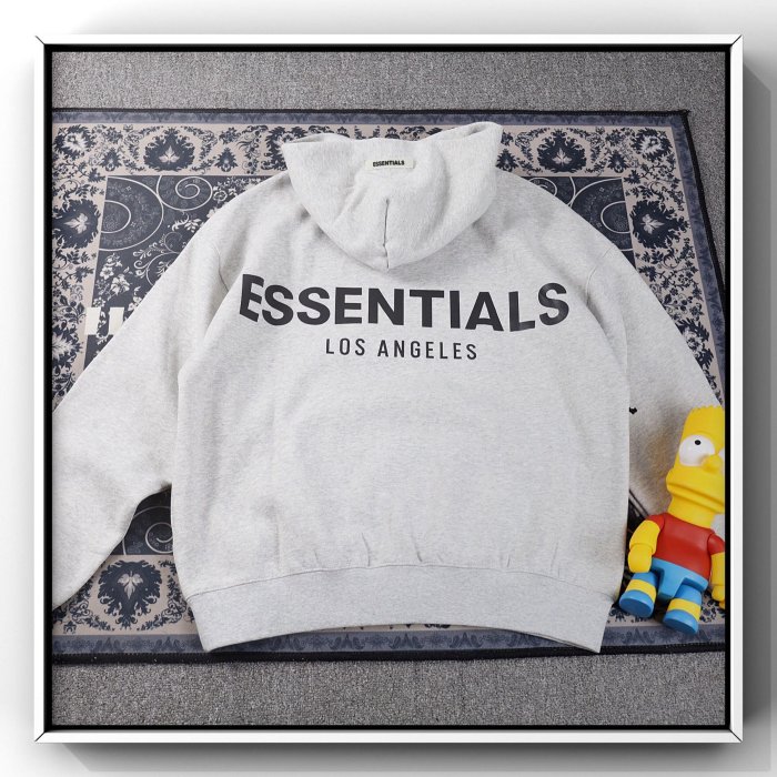 【熱賣下殺價】fog essentials Los Angels LA 3m hoodie 反光抓絨連帽衛衣 帽衫