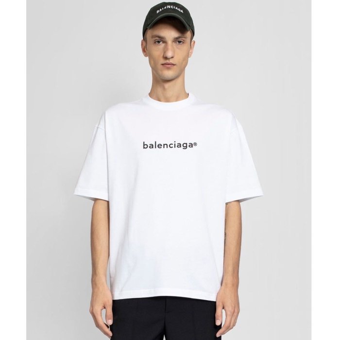 Balenciaga 巴黎世家 短T 白色素tee 全新正品 t-shirt 短袖T恤