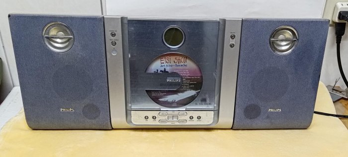 PHILIPS 飛利浦 CD小音響 型號 MC-230/21T 床頭音響 CD. usb. AM. FM.收音機