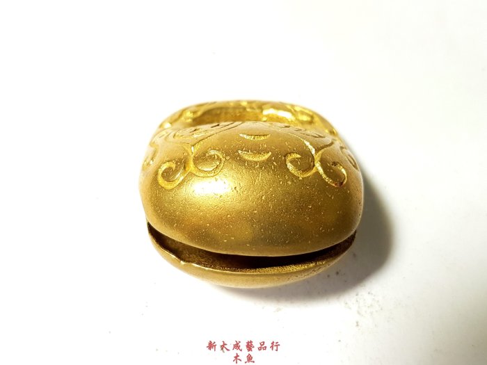 木魚 鈴鐺 牛鈴 (純銅製) 高5cm