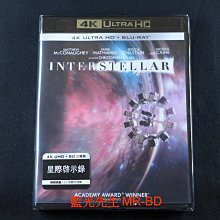 [藍光先生UHD] 星際效應 UHD+BD 三碟限定版 Interstellar