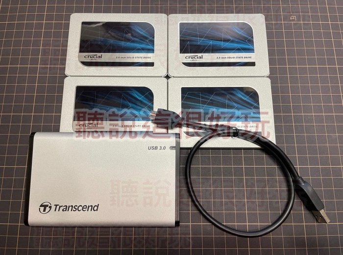 美光 SSD MX500 500G 創見外接盒 PS4 PRO 適用 1207 2117 固態硬碟
