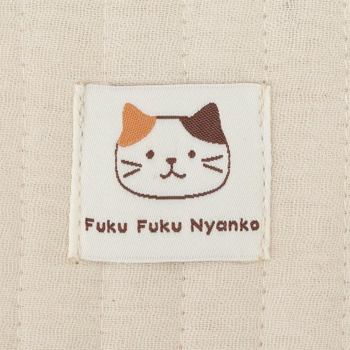 日本直送🇯🇵Fuku Fuku Nyanko 手帳收納包 棉質 多功能包 筆記本 卡套 護照套 護照包 貓奴必備❤JP
