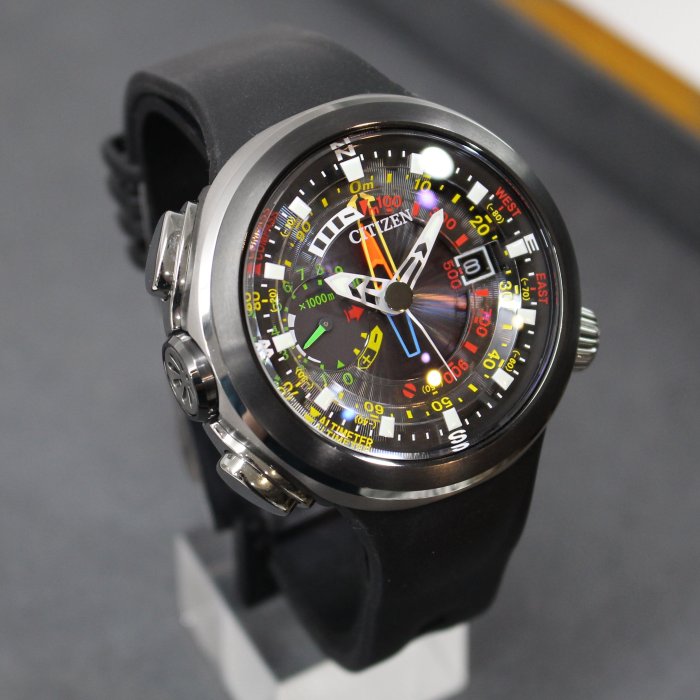 現貨可自取 稀有款 CITIZEN BN4035-08E 星辰錶 48mm 光動能 鈦金屬 登山錶 專業運動錶 男錶