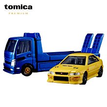 TOMICA PREMIUM 速霸陸 IMPREZA WRX STi Type R 運輸車 多美小汽車【912583】