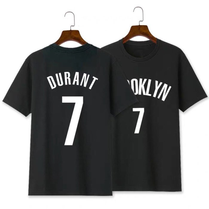 🏀KD杜蘭特Kevin Durant短袖棉T恤上衣🏀NBA籃網隊Adidas愛迪達運動籃球衣服T-shirt男961