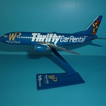 珍上飛模型飛機：B737-300(1:200) 美太平洋thrifty car(彩繪機)(編號:B737339)