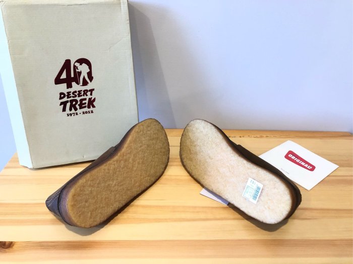 Clarks Originals Desert TREK/ 40th紀念版，真皮休閒鞋 ，現貨到