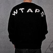【HYDRA】Wtaps Crew Neck 01 Sweater Poly T-Rock【232MADT-KNM04】