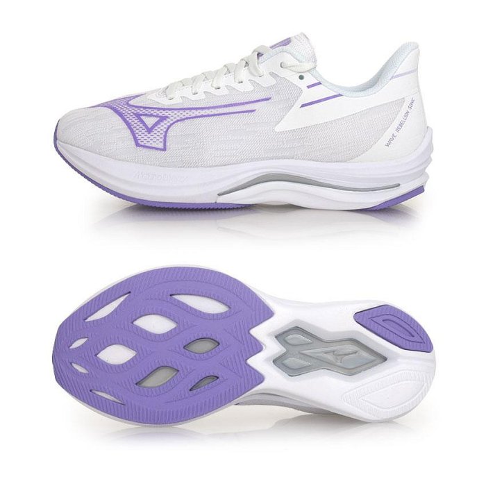 MIZUNO WAVE REBELLION SONIC女路跑鞋-3E(免運 美津濃「J1GD239722」≡排汗專家≡