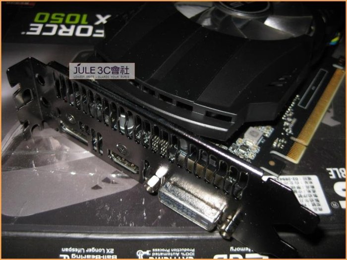 JULE 3C會社-華碩ASUS PH-GTX1050-2G GTX1050/DDR5/2G/鳳凰版/良品顯示