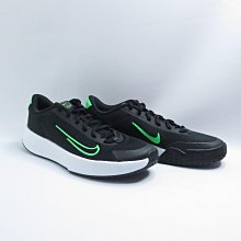 Nike DV2018004 Vapor Lite 2 HC 男款 硬地球場網球鞋 黑x綠【iSport愛運動】