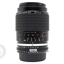 【高雄青蘋果】NIKON MICRO NIKKOR 105MM F2.8 手動鏡頭 二手鏡頭#86286