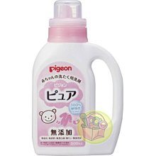 【JPGO】日本製 貝親 Pigeon 嬰兒衣物 植物性無添加洗衣精 800ml#316