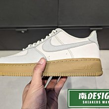 南🔥2024 3月 NIKE AIR FORCE 1 LOW 低筒 復古 膠底 運動休閒 男款 灰白FD3365-001