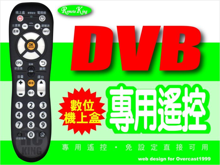 【遙控王】DVB數位機上盒專用遙控_適用_台南市永康區新永安 HYA、嘉義市大揚有線電視