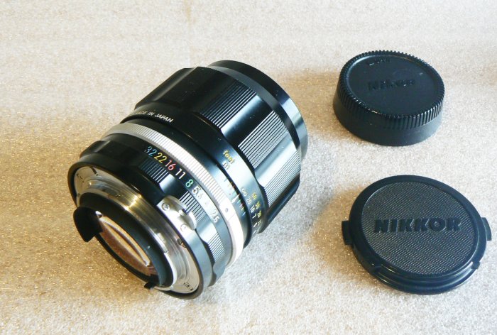 【悠悠山河】近新品 正版阿富汗少女鏡 Nikon NIKKOR-P.C Auto 105mm F2.5 鏡片完美無霉無霧