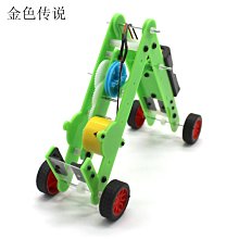 diy機械爬行蟲(綠色) 伸縮蠕動機器人模型玩具 中小學生實驗教材W981-191007[358165]