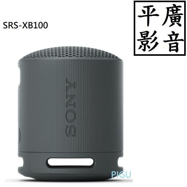 平廣 送袋 SONY SRS-XB100 黑色 藍芽喇叭 台灣公司貨保1年 另售耳機 JBL GO2 3