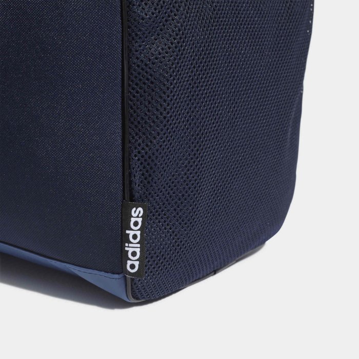 【豬豬老闆】ADIDAS LINEAR DUFFEL BAG 深藍 手拿 側背包 旅遊包 健身包 FM6745