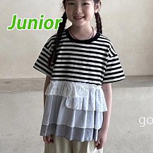 JS~JM ♥上衣(STRIPE) GODIS-2 24夏季 GOD240413-040『韓爸有衣正韓國童裝』~預購