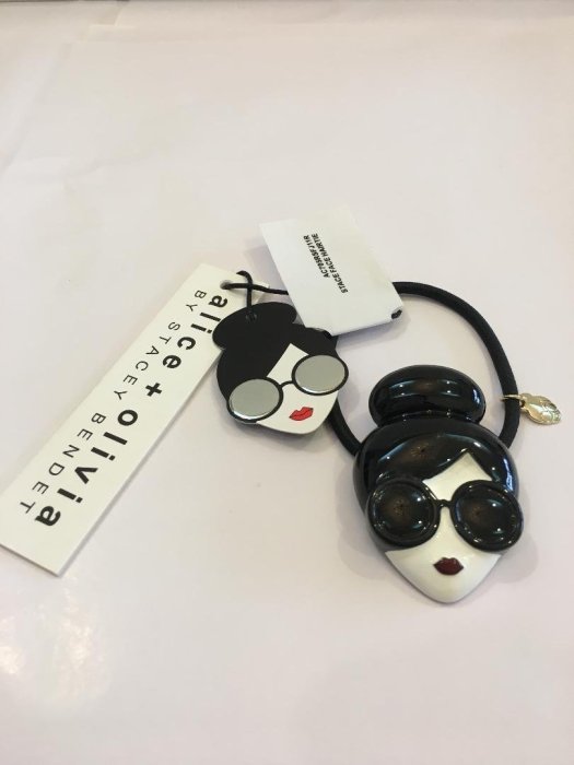 超熱門款  alice + olivia  Stace Face Hair Tie  現貨