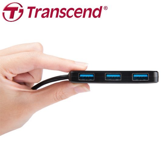 【保固公司貨】創見 Transcend USB 3.0 極速 4埠 HUB 集線器 (TS-HUB2K)