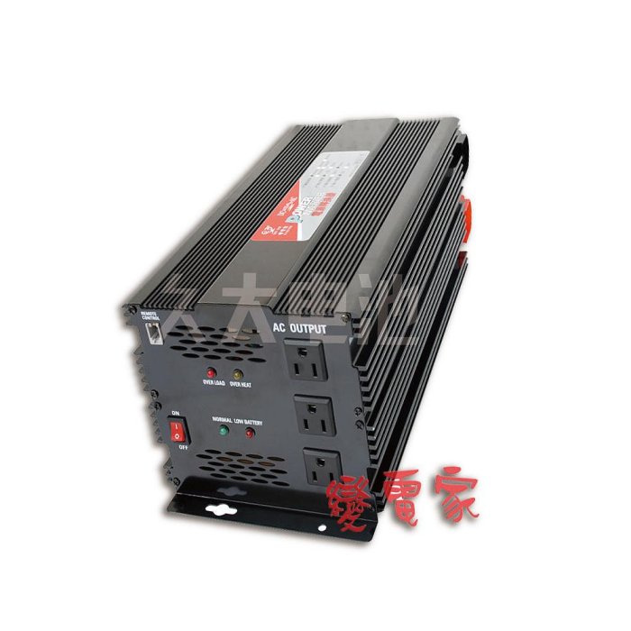 ✚久大電池❚變電家 SP-24400/E 模擬正弦波電源轉換器 24V轉110V  4000W