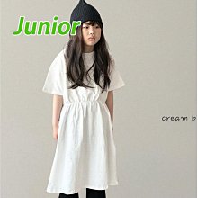 JS ♥洋裝(IVORY) CREAM BBANG-2 24夏季 CBG240418-041『韓爸有衣正韓國童裝』~預購