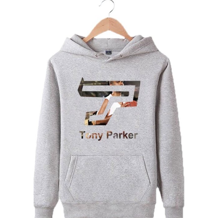 💖法國小跑車Tony Parker帕克長袖連帽T恤上衛衣💖NBA馬刺隊Adidas愛迪達運動籃球衣服大學棉T男220