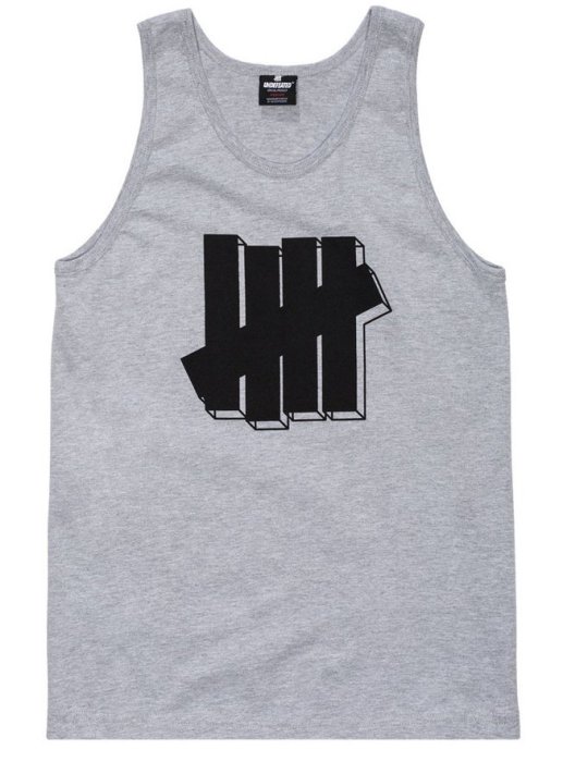 【超搶手】全新正品 夏季 UNDEFEATED STRIKE BLOCK TANK 柵欄 背心 黑白灰色 S M