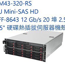 小白的生活工場*銀欣 SilverStone SST-RM43-320-RS E-ATX或SSI-EEB主機板用4U機殼