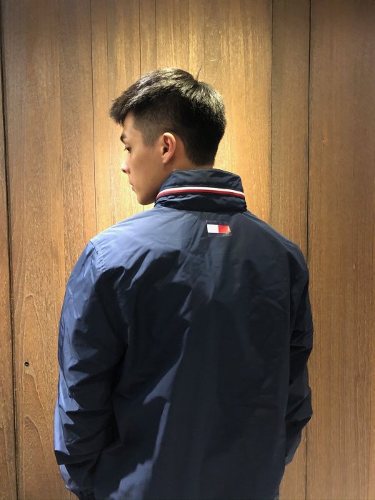 美國百分百【全新真品】 Tommy Hilfiger 外套 TH 飛行夾克 飛行外套 風衣 logo 防風 男 AR19