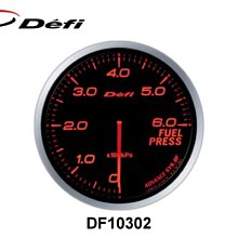 【Power Parts】DEFI ADVANCE BF 高反差燃壓錶 60mm(紅) DF10302