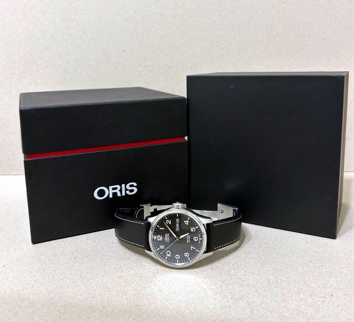 已售出ORIS BIG CROWN PROPILOT BIG DAY DATE機械錶